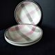 Set of 4 Digoin Sarreguemines soup plates