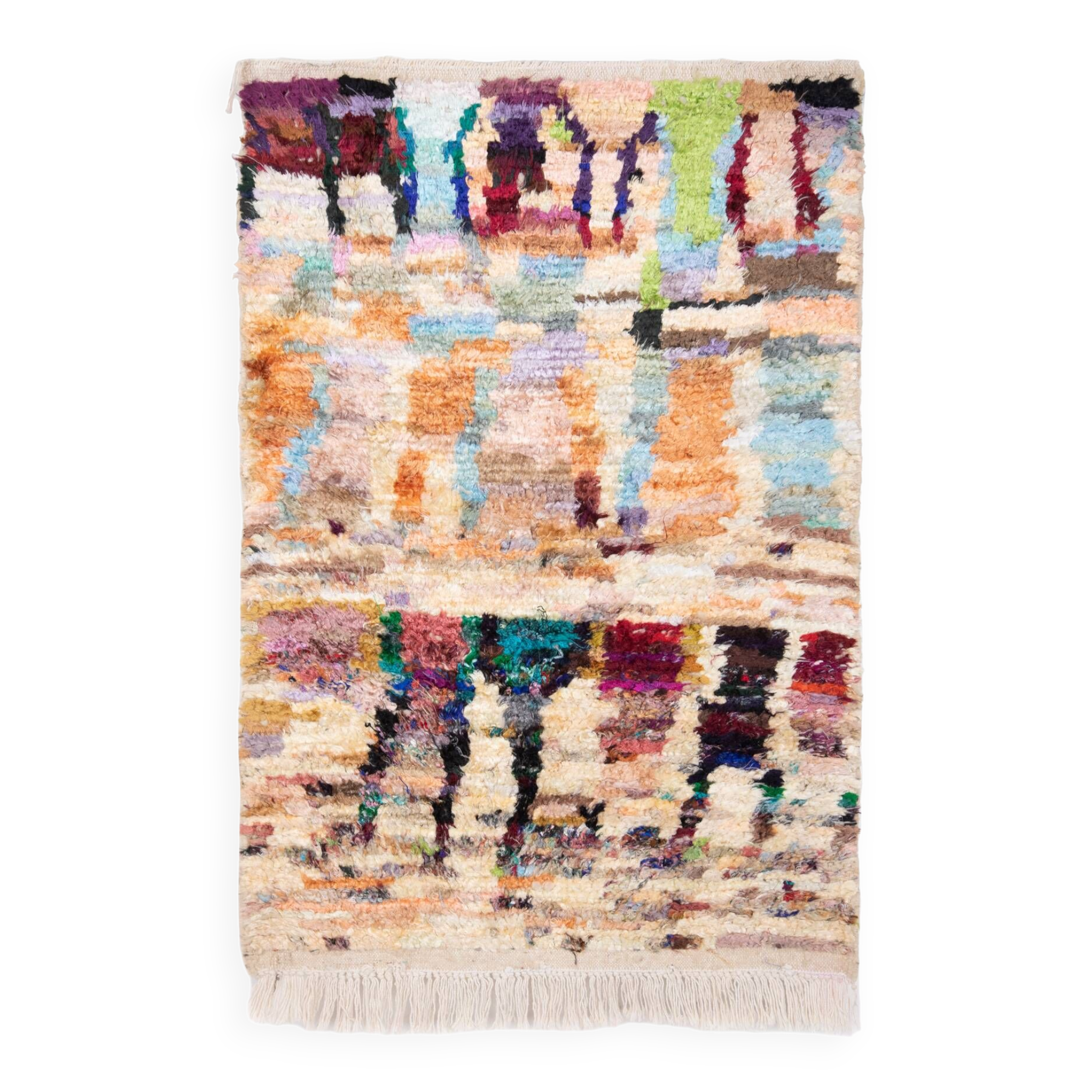 Berber Azilal silk rug 115 x 80 cm