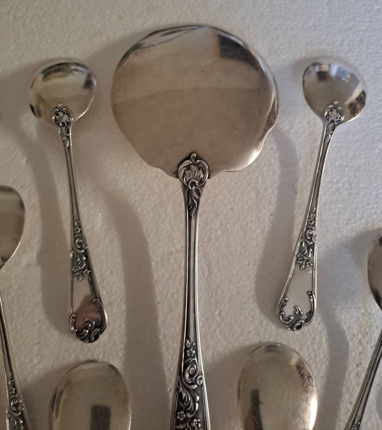 Silver-plated ice service La Mondiale