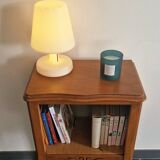 Vintage wooden bedside table