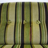 Vintage striped modular sofa, 1970s