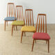 1960s dining chairs, Niels Koefoed