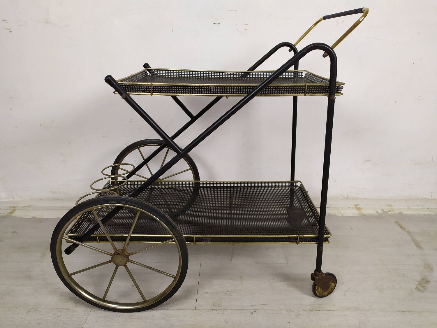 Vintage bar trolley