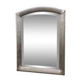 Beveled mirror silver 85 x 60 cm