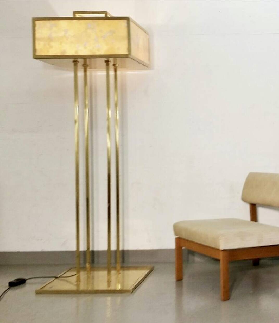 Lampadaire en bronze