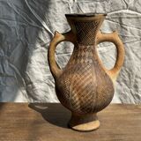 Decorative vase in the shape of an antique style amphora H27
