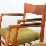 Hans Wegner Danish 'Town Hall' Wooden Arm / Side Chairs by Plan Mobler 50s