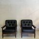 Paire de fauteuils scandinave danois
