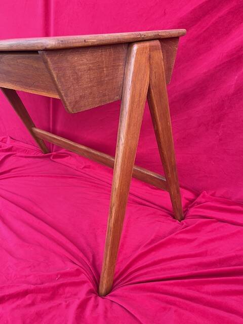 Bureau pieds compas 1950