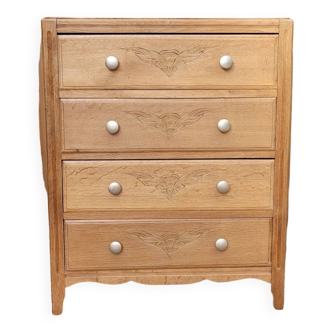 Vintage art deco chest of drawers