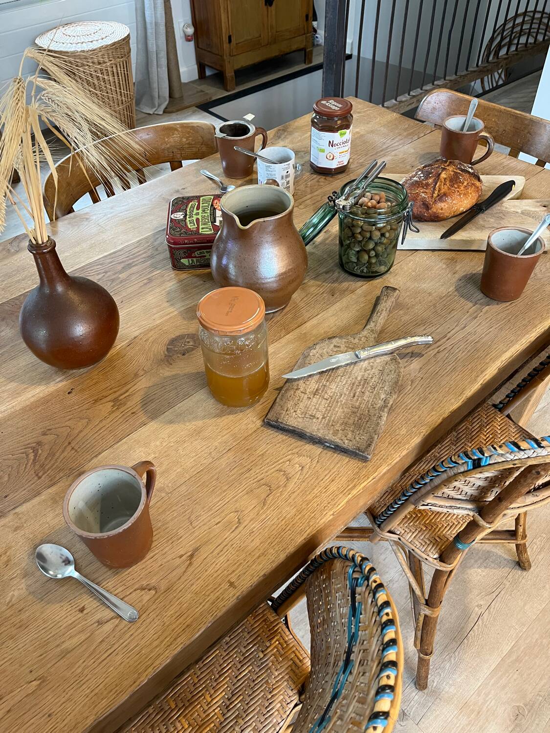 Lot de 4 tasses artisanale en céramique