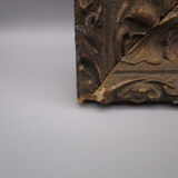 Old wooden and stucco frame