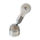 Culbuto lamp in steel design 70s