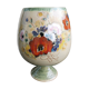 Vase boule sur pied en céramique - Vallauris