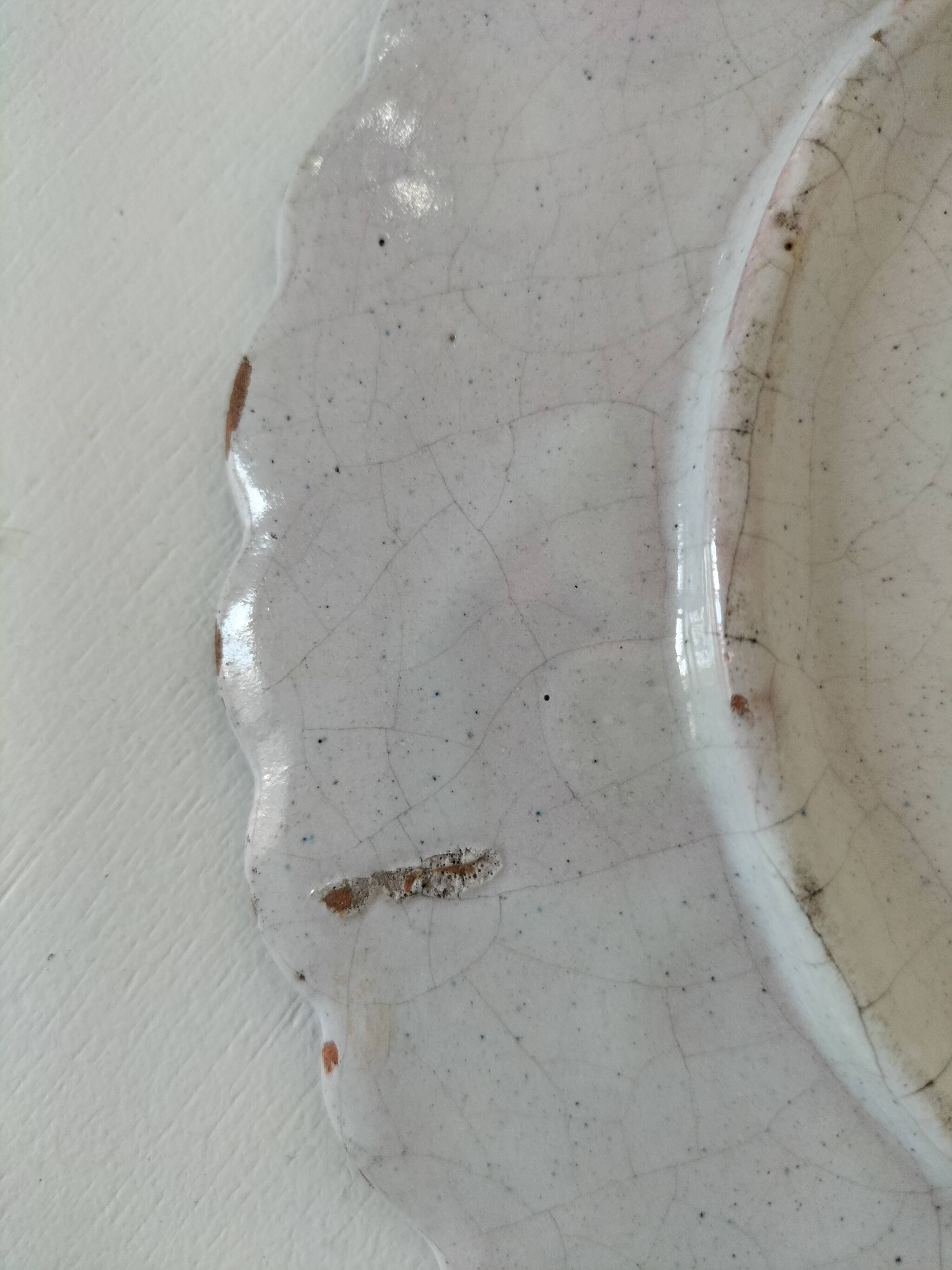 Covered cheese dish in Quimper earthenware – late 19th, early 20th century