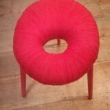 Eskilstuna stool for Ikea in wool and metal
