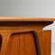 Svend Age Madsen freestanding desk in teak H.P. Hansen Denmark 1960