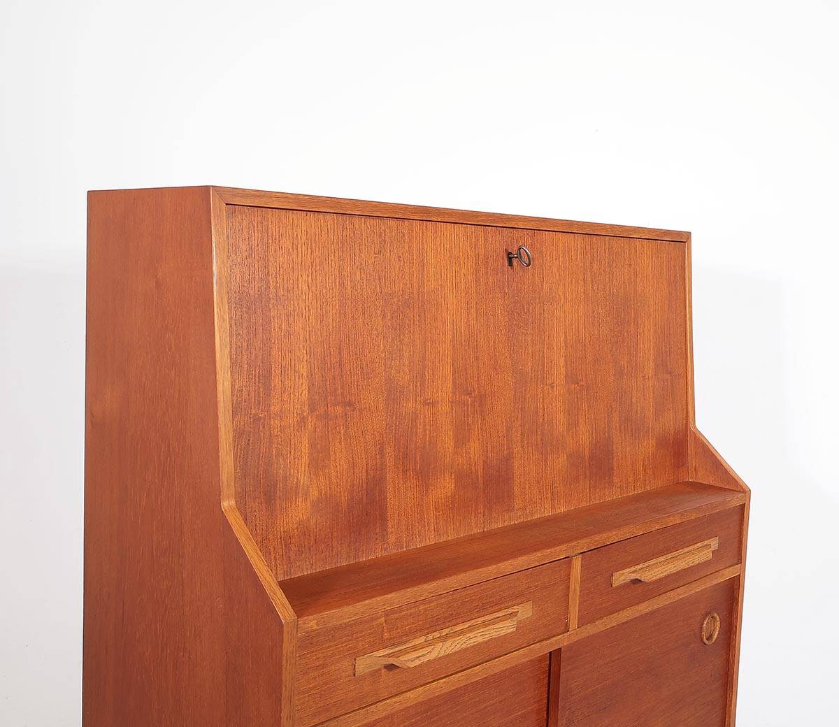 Vintage teak secretary from the 60s