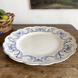 Round ironstone dish Sarreguemines model Corbeille