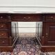 Classic English Partner Desk Green Leather