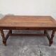 Rustic oak farmhouse table 19th -1m59