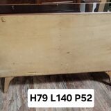 After Paolo Buffa: Italian Art Deco chest of drawers with 6 drawers