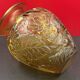 Très beau vase verre  pampre et feuilles de vigne, curieusement non signé 22 cm