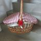 Panier à pique-nique ancien