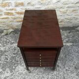 Furniture with five drawers with wheels