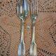 5 pairs of silver-plated cutlery