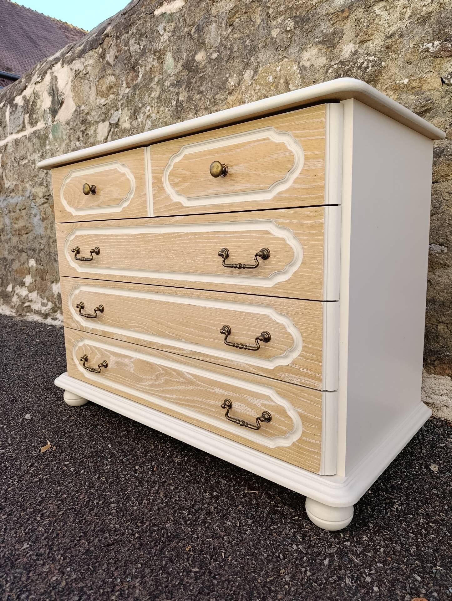 Commode cérusée