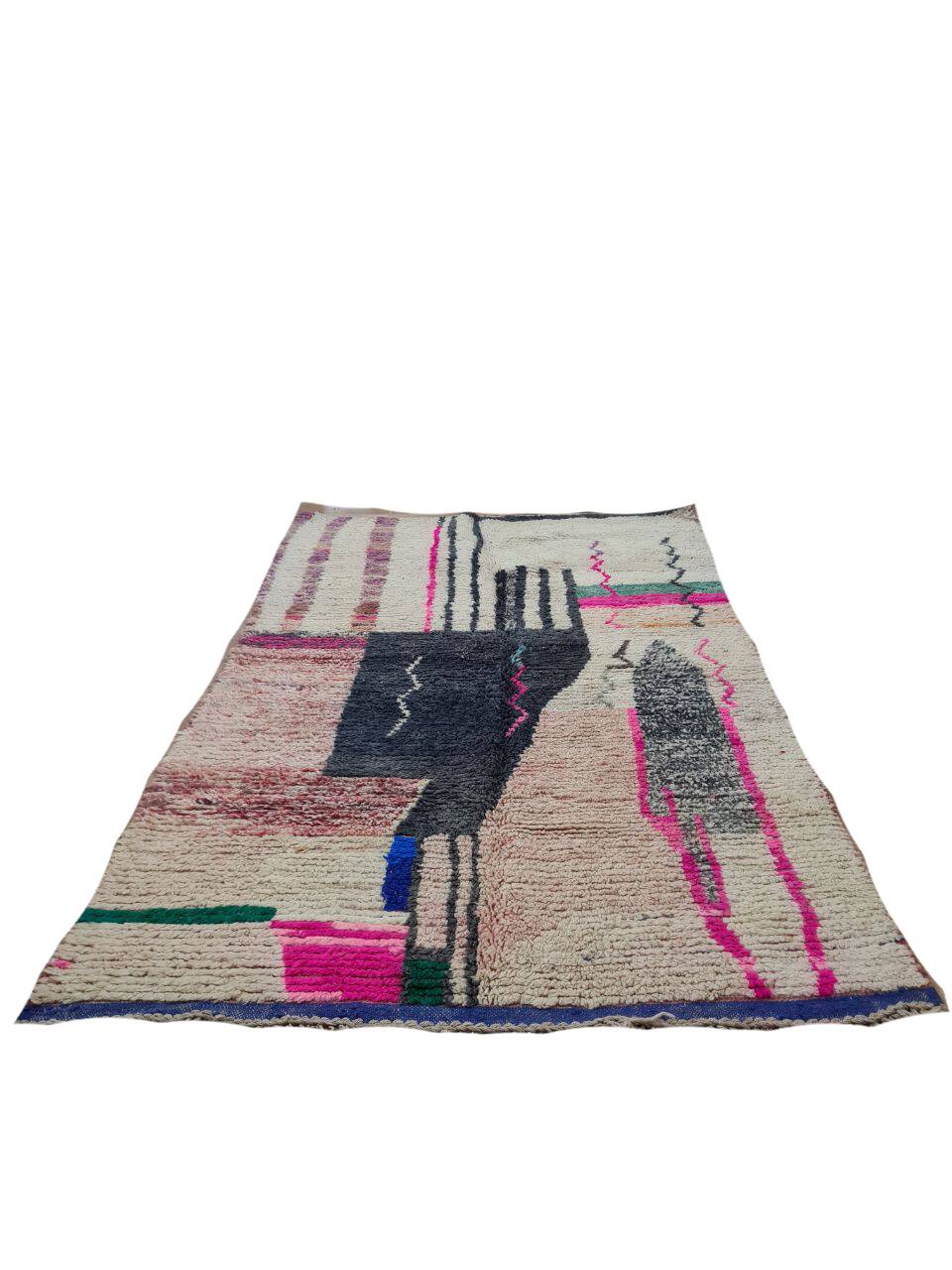Mrirt handmade wool Berber rug 250 X 150 CM