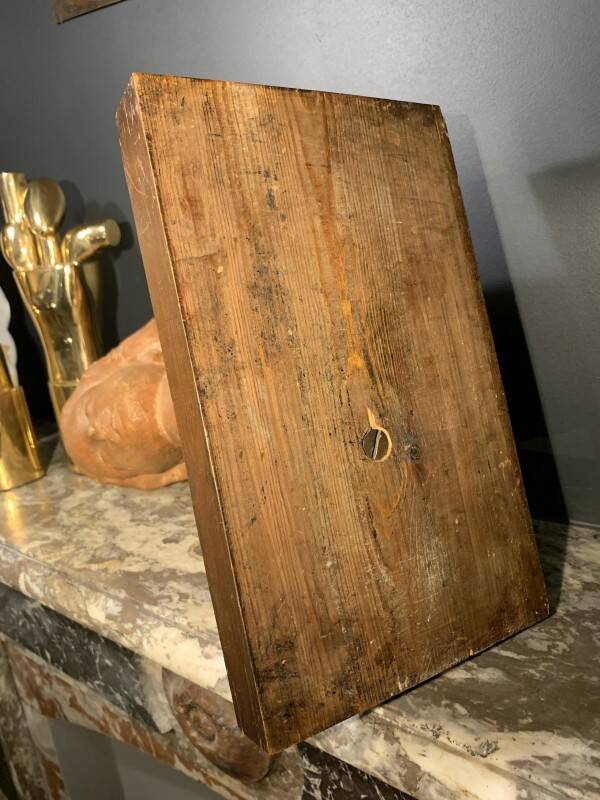 Art Deco Expressionist Sculpture "Nude Female Bust" unique piece 1940