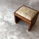 Art Deco footstool, 1940s