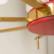 Italian chandelier atrr. to Angelo Brotto for Esperia, Italy 1960s.