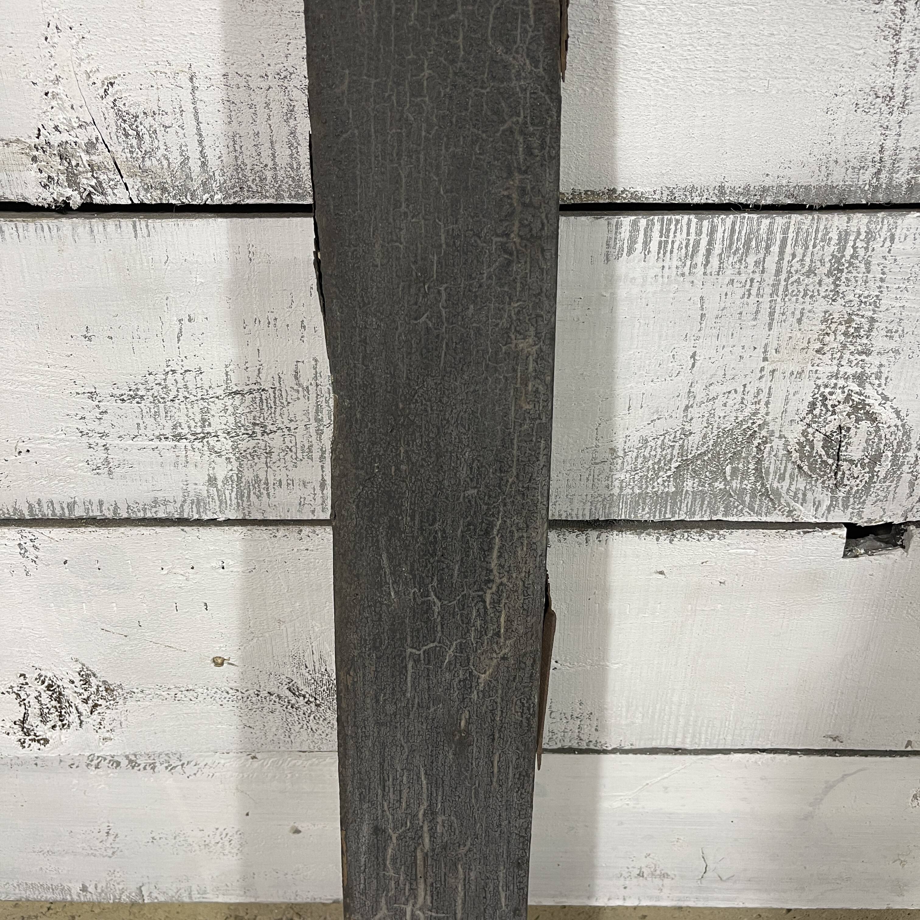 Encadrement cheminée en bois