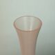 Pink opaline soliflore vase