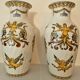 Important pair of Renaissance vases in Gien earthenware – early 20th century