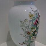 White opaline vase