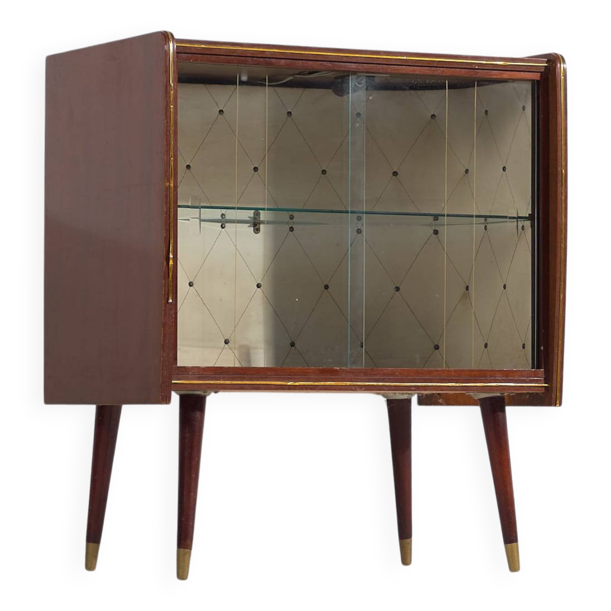 Mid-century style display cabinet (c.1950)