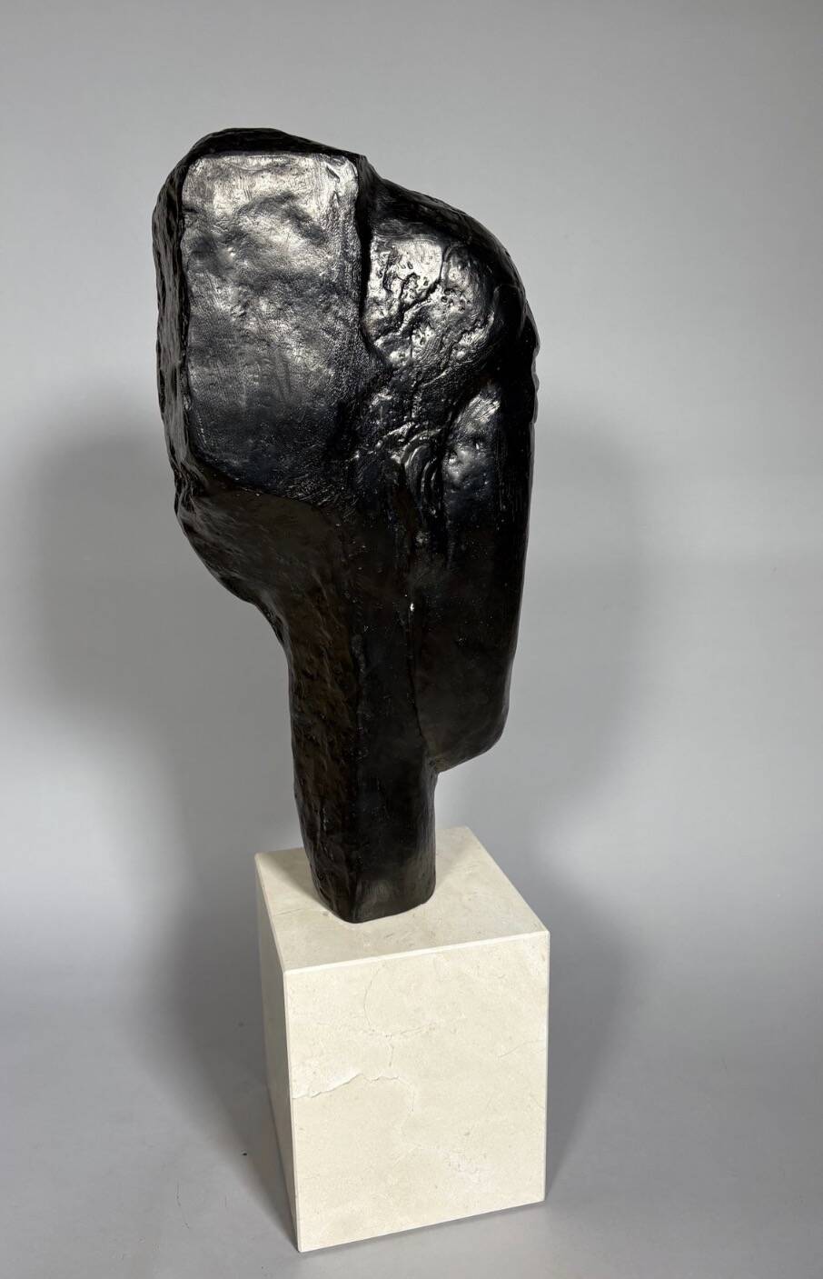 Amedeo Modigliani (1884-1920) Sculpture "Head of a Young Girl with Bangs"