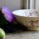 Flat porcelain bowl B & C Limoges L. Bernardaud & Cie France