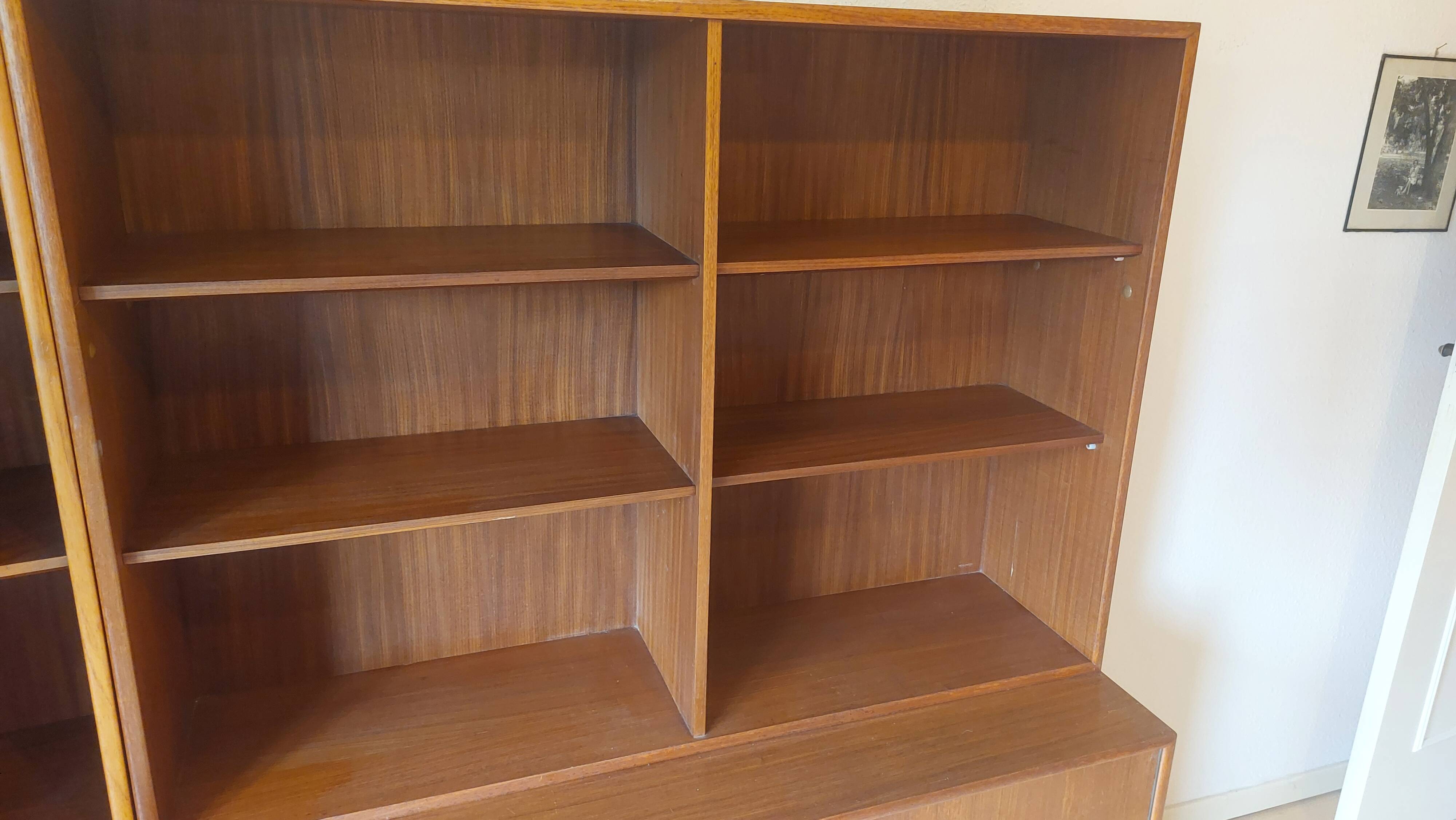 ensemble bibliothèque / rangement vintage modulable