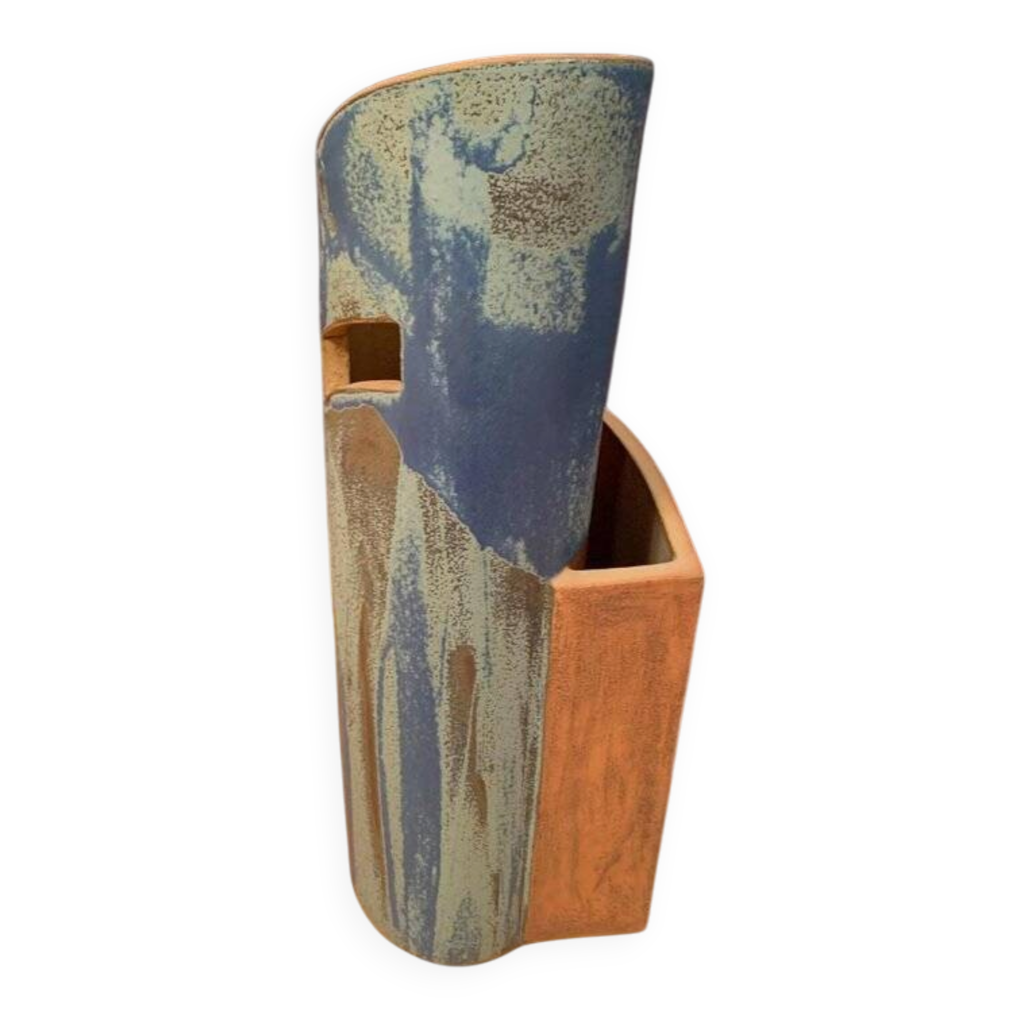 Large ceramic floor vase, 2000s
