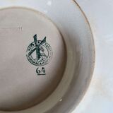 Piedouche plate Terre de fer