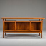 Danish teak desk by Kai Kristiansen for FM Møbler, 1960s