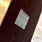 Teak and smoked glass coffee table published by Ekornes, Denmark