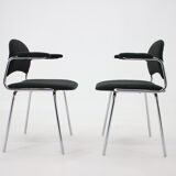 1970s Tubular Design Armchairs, Czechoslovakia