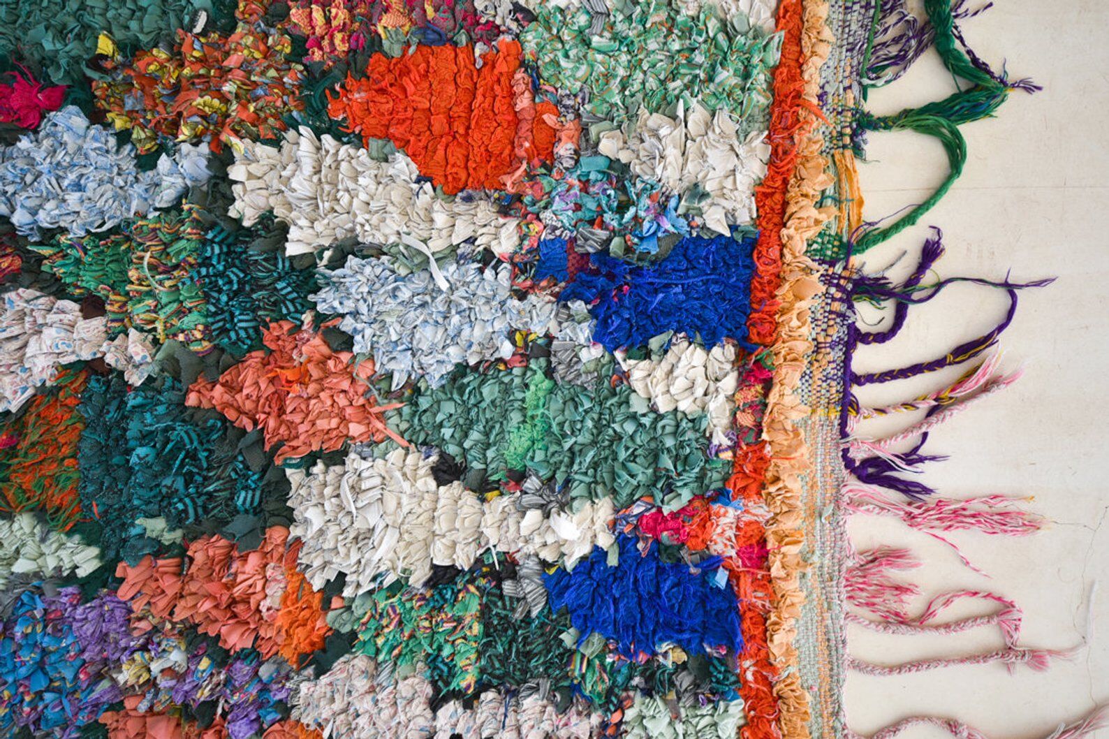 Carpet boucherouite 124x158cm