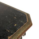 Antique hand-painted Moroccan Moorish Zouak side table